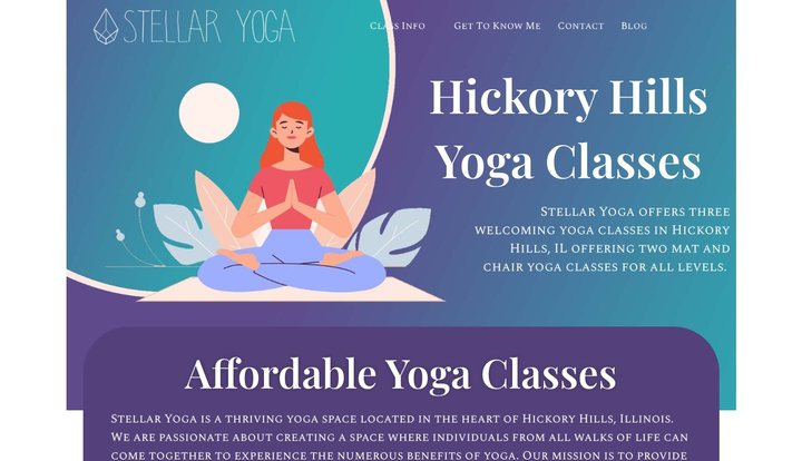 Stellar Yogis public homepage